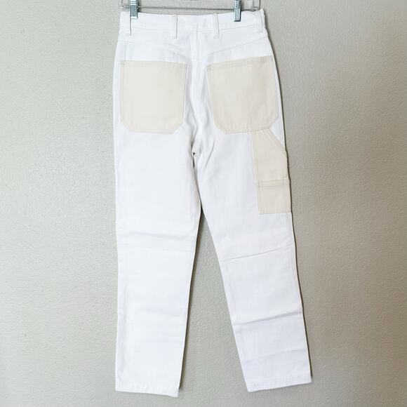 Madewell The '90s Straight Jean: Two-Tone Workwear Edition Size 26 - Picture 8 of 10